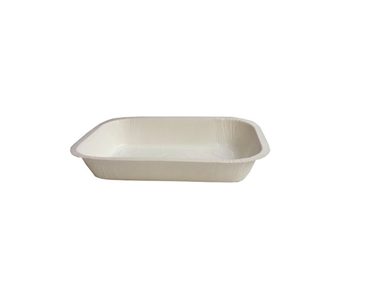 Barquette cuisson blanche 585 ml