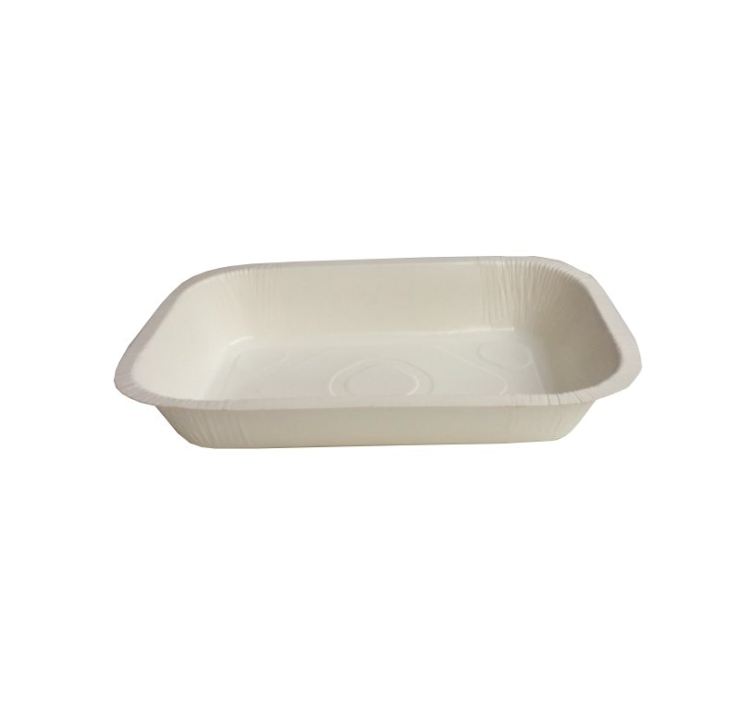 Barquette cuisson blanche 900 ml