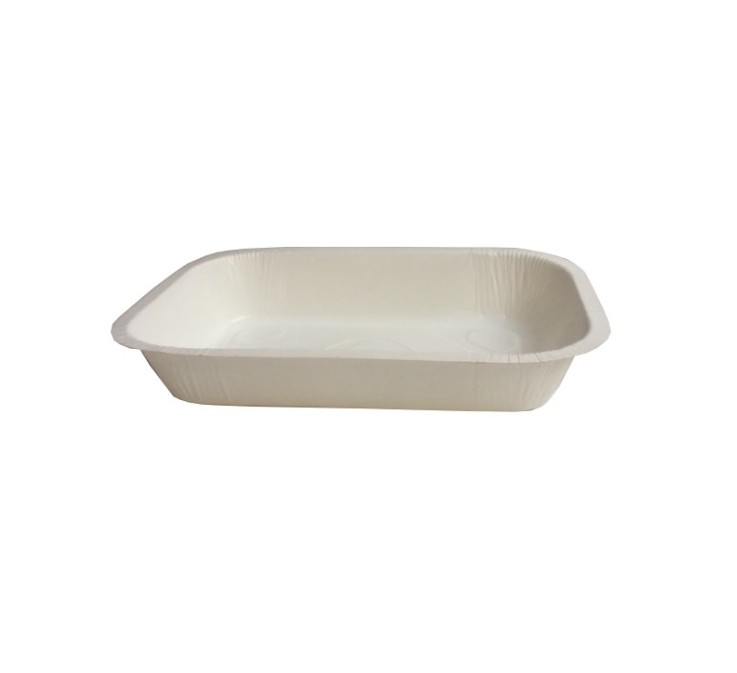 Barquette cuisson blanche 900 ml