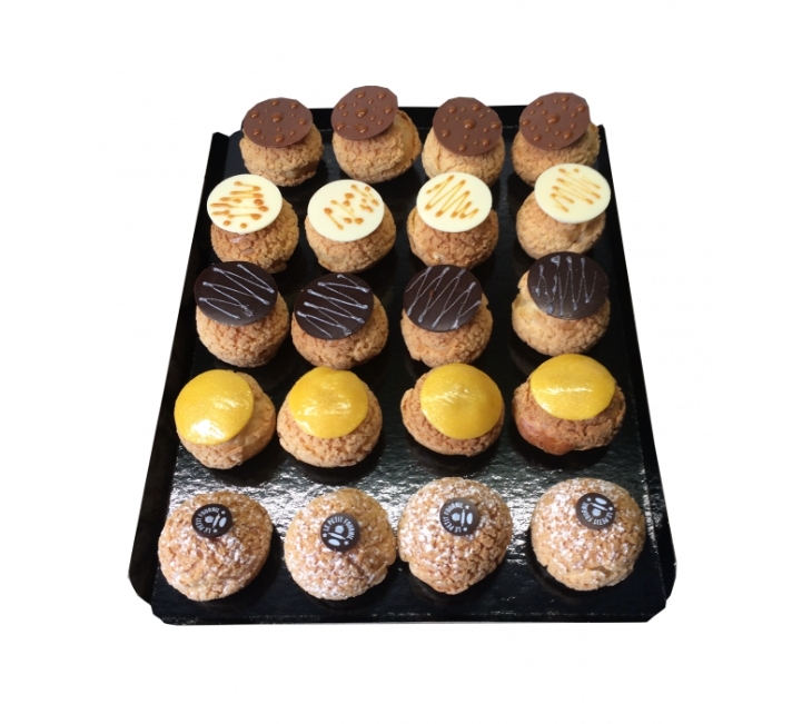 Grand plateau noir 320 x 240 x 15 mm