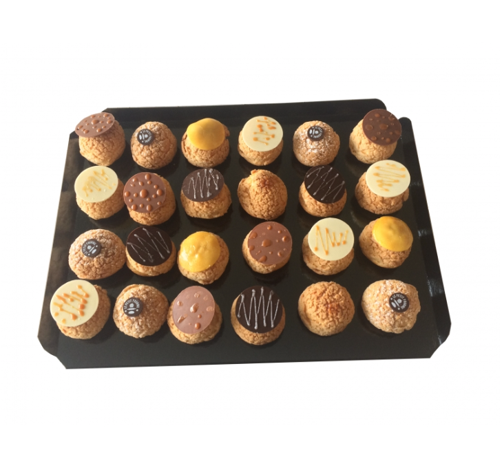 Grand plateau noir 349 x 270 x 20 mm